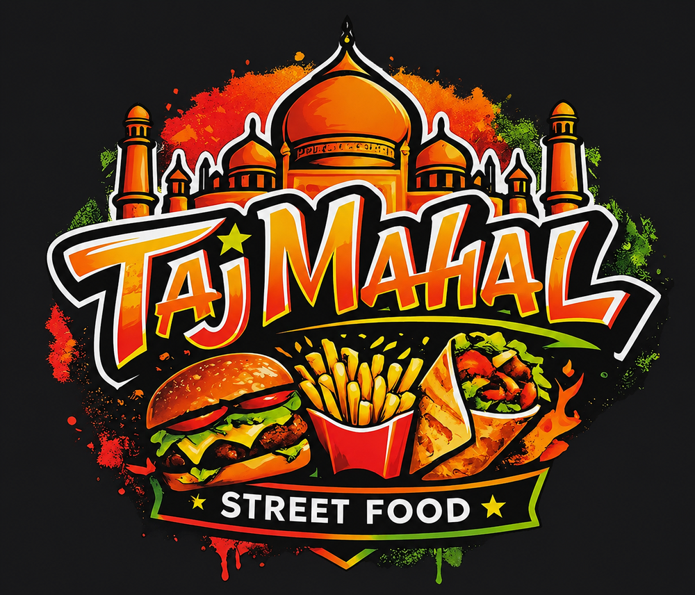 Logo Taj Mahal Street Food